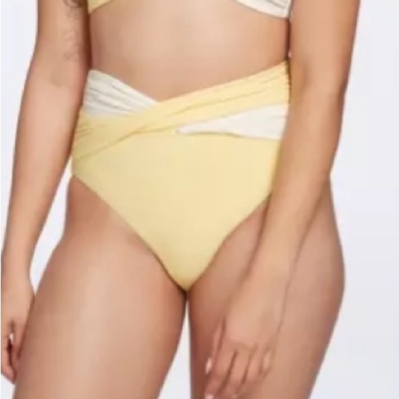 NEW CALIA WOMENS TWIST BOTTOM SWIMSUIT SIZE:Large - Picture 2 of 4